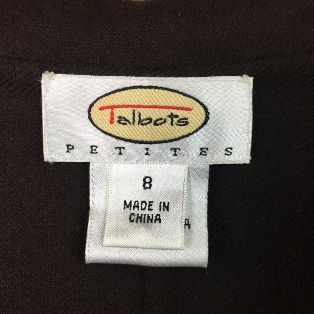 Talbots Two Button Wool Stretch Blazer Jacket - image 7